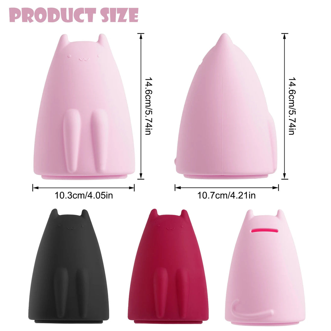 Cute Piggy Bank Silicone Piggy Bank Palace