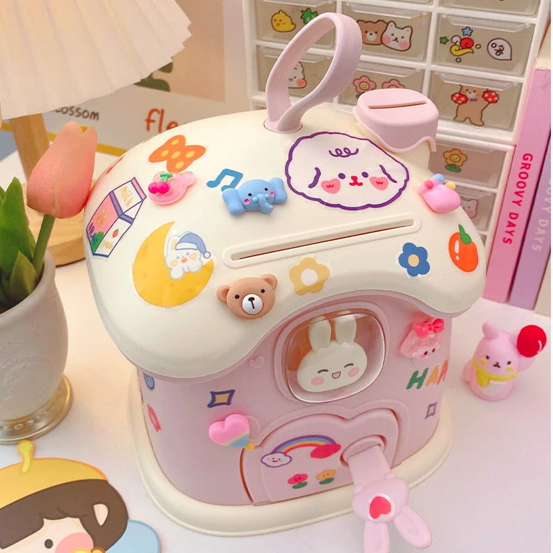 DIY Piggy Bank Toy Piggy Bank Palace