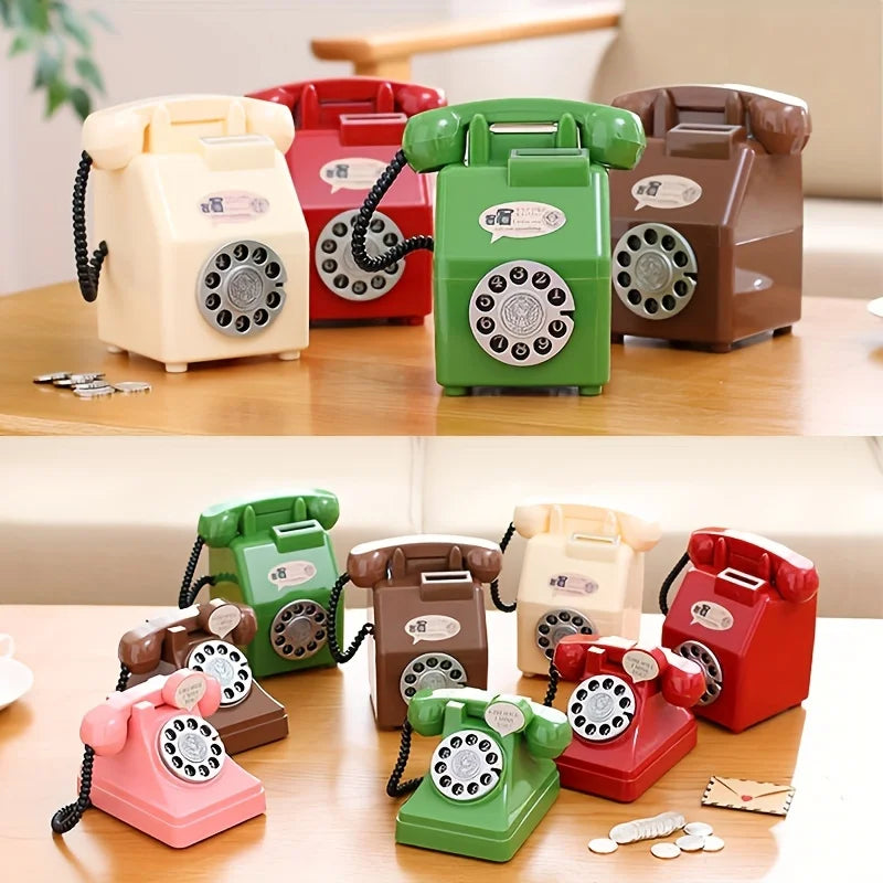 Vintage Telephone Piggy Bank Piggy Bank Palace