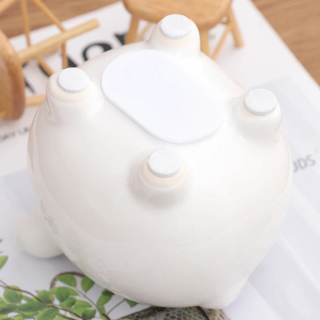 Ceramic Animal Coin Jar Piggy Bank Palace