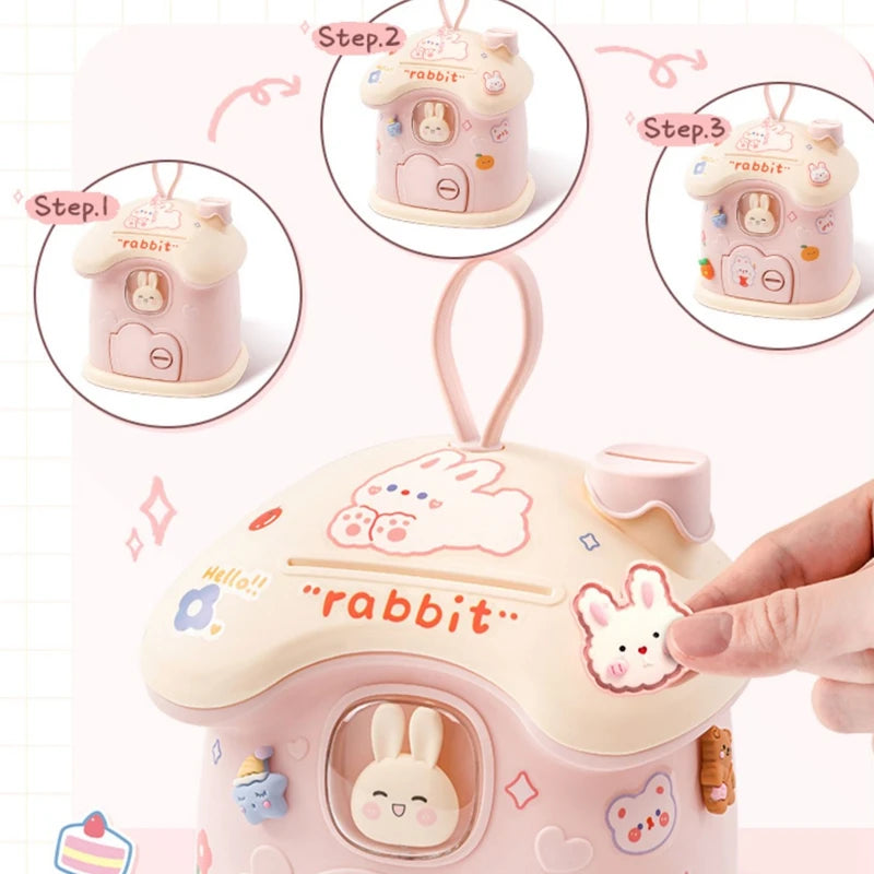 DIY Piggy Bank Toy Piggy Bank Palace
