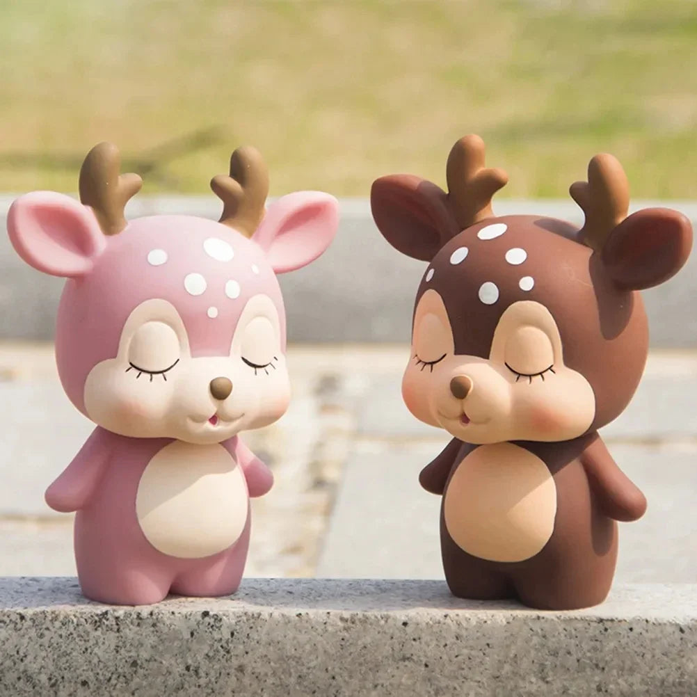Cute Deer Piggy Bank Piggy Bank Palace
