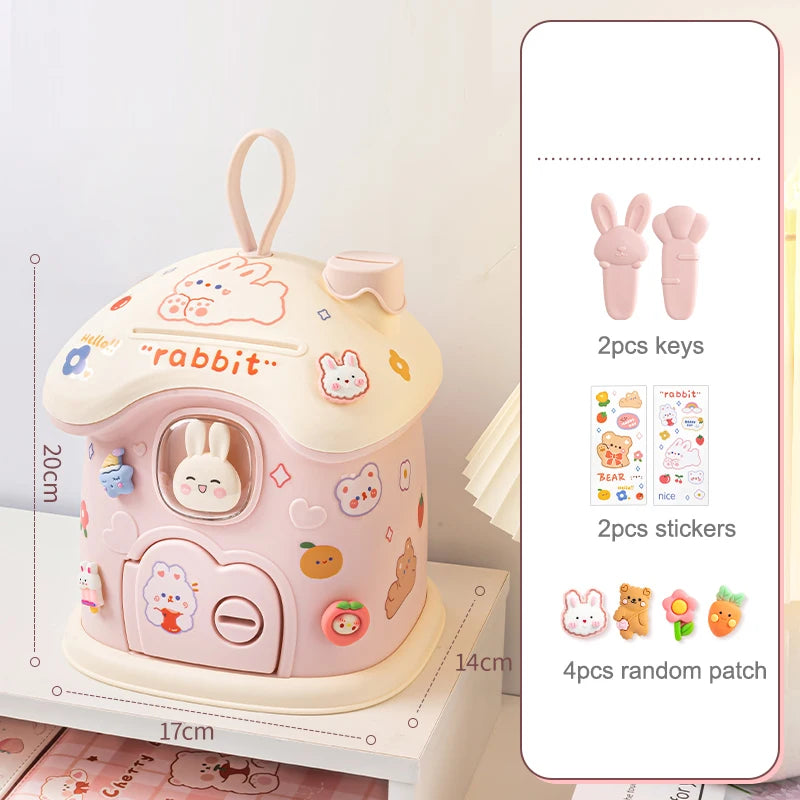 DIY Piggy Bank Toy Piggy Bank Palace