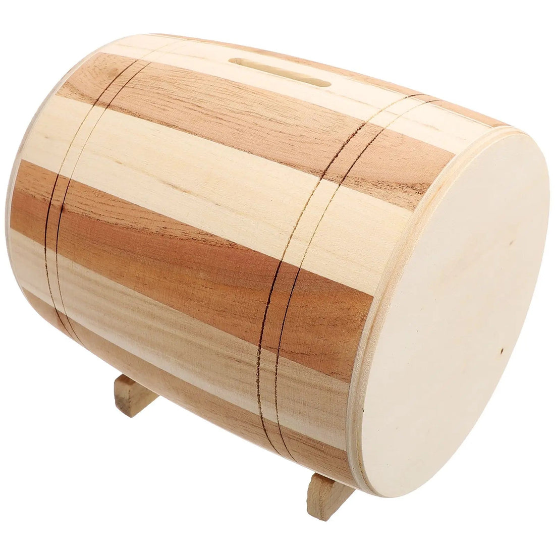 Wooden Barrel Piggy Bank Piggy Bank Palace