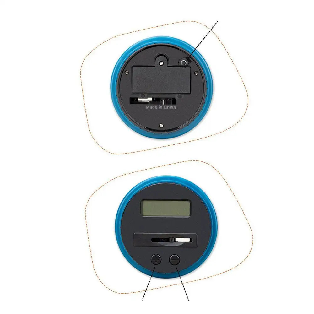 Digital Coin Counting Jar Piggy Bank Palace