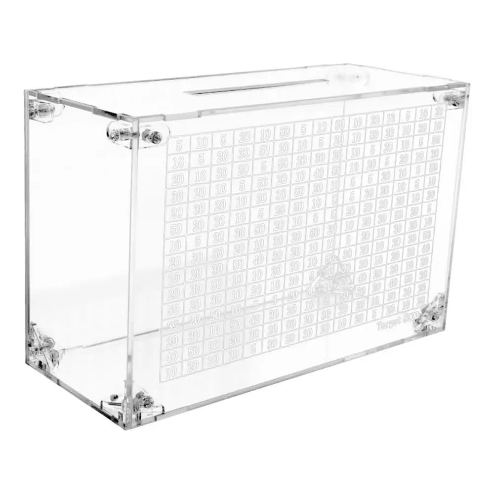 Clear Acrylic Savings Bank Piggy Bank Palace