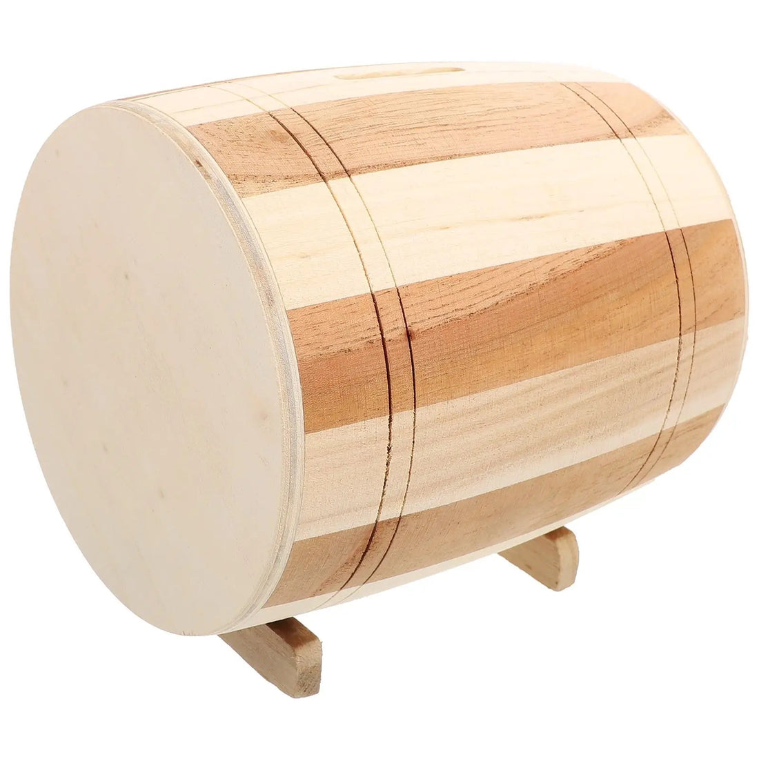 Wooden Barrel Piggy Bank Piggy Bank Palace