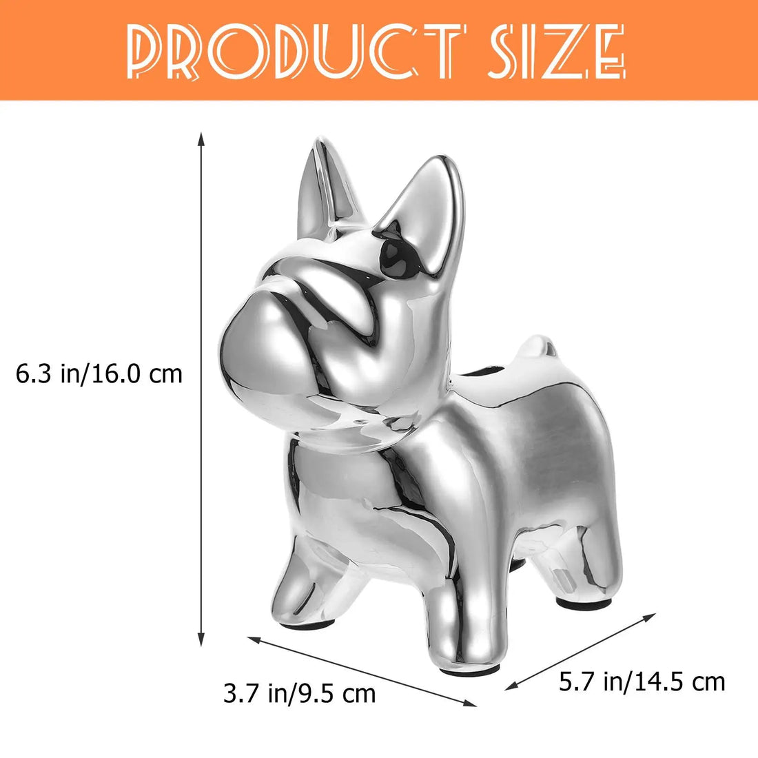 Statue Coin Ceramics Piggy Bank Palace