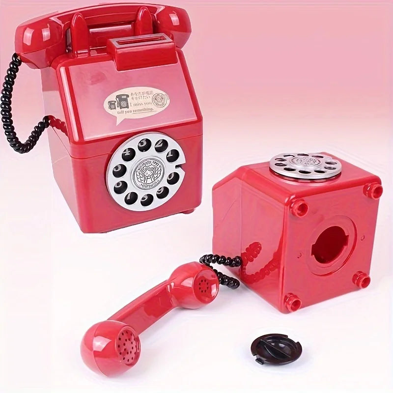 Vintage Telephone Piggy Bank Piggy Bank Palace