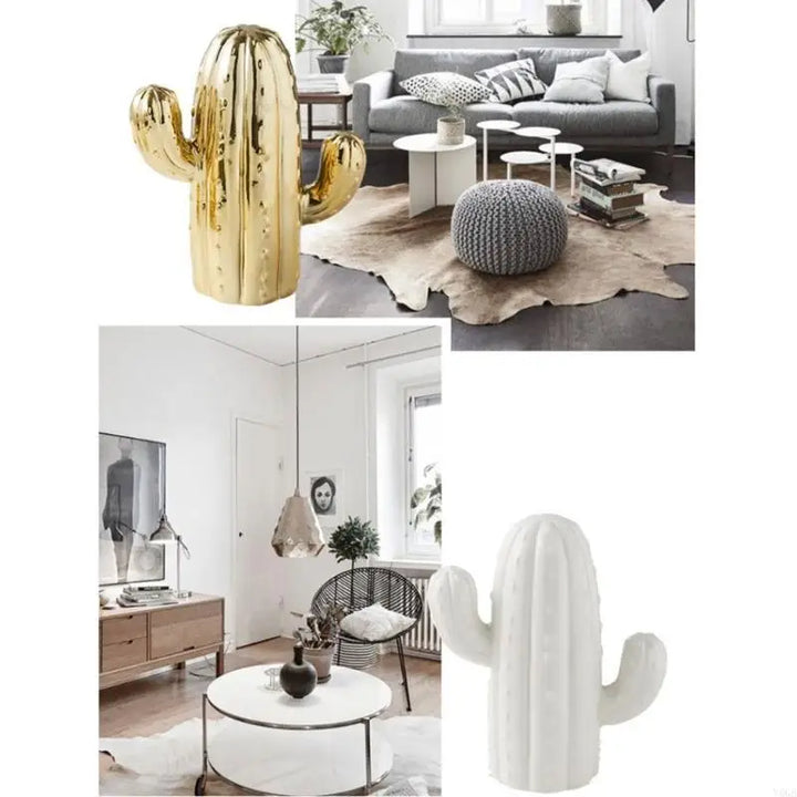 Nordic Cactus Coin Bank
