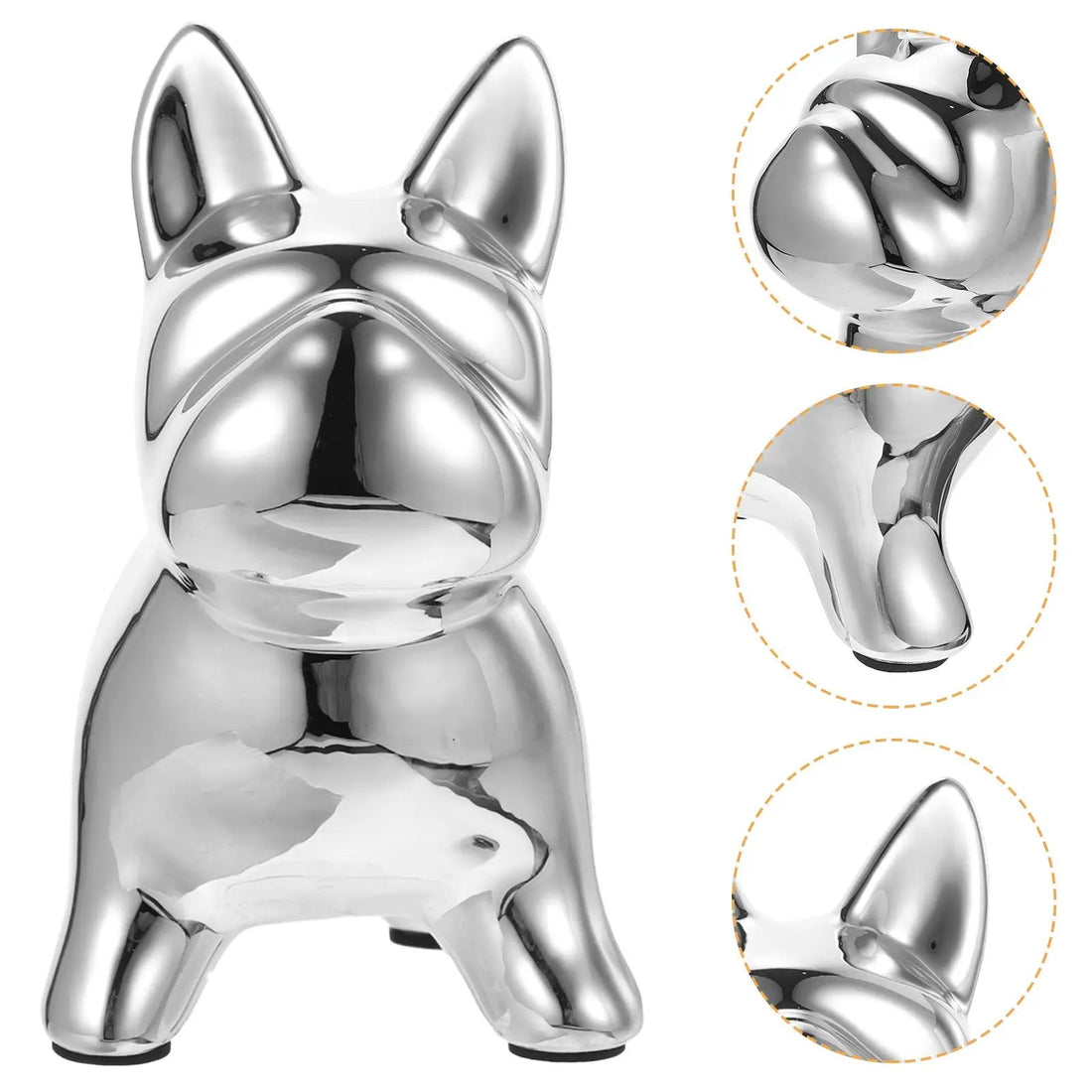 Statue Coin Ceramics Piggy Bank Palace